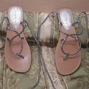 NEW (unworn) Gianni Bini flat gladiator sandles